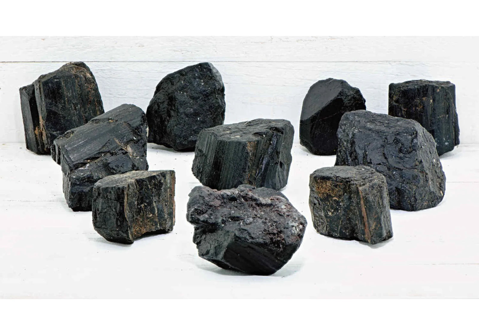 Black Tourmaline Rough Chonks