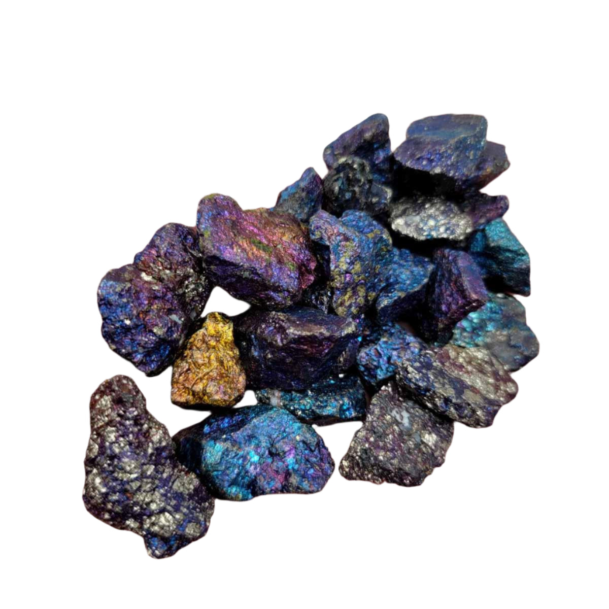 Chalcopyrite Rough - (Peacock Ore)