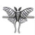 Sterling Silver Luna Moth Ring