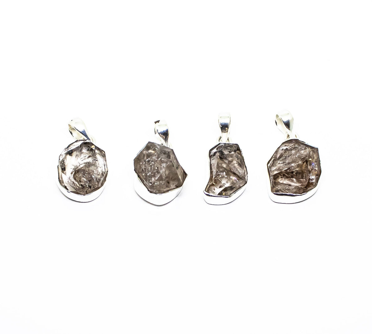 Herkimer Diamond Pendant Sterling Silver 925