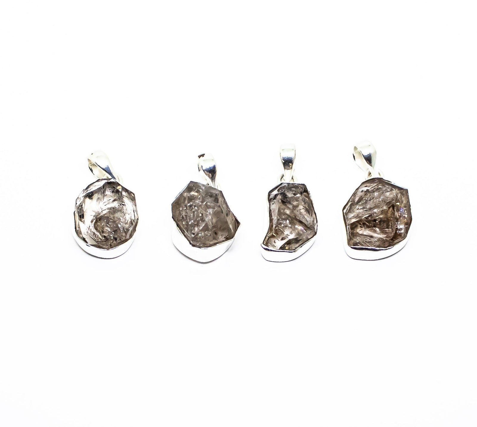 Herkimer Diamond Pendant Sterling Silver 925