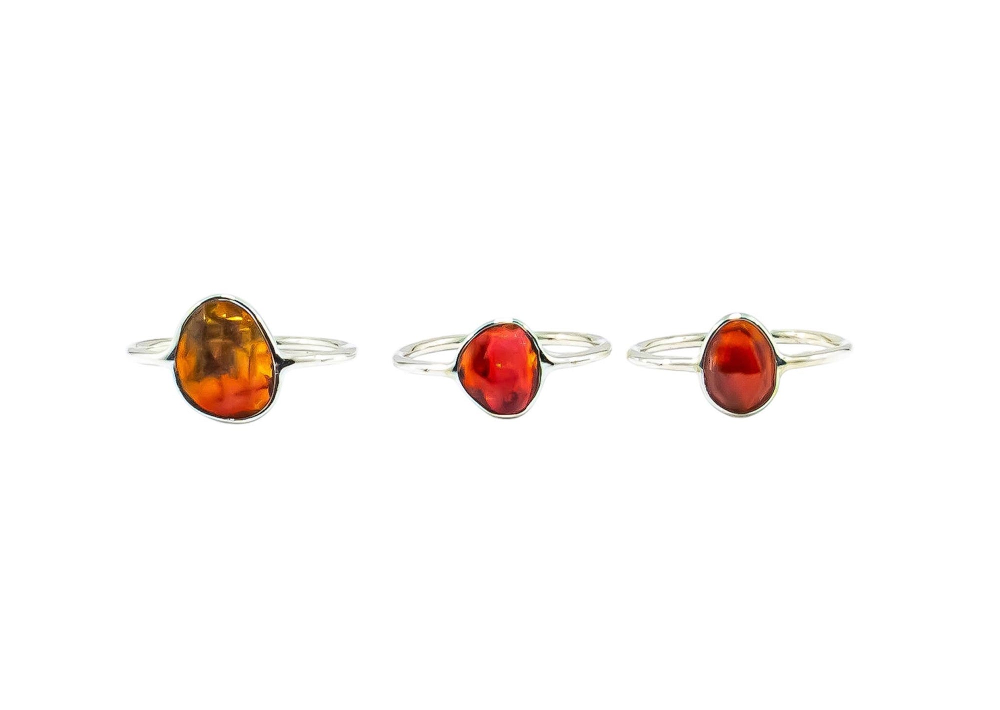 Opal Abstract Ring Sterling Silver 925