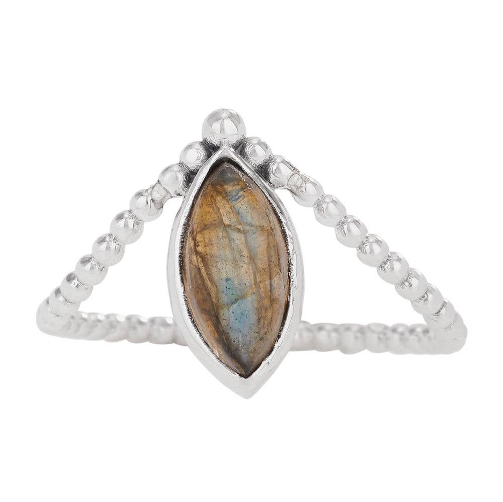 Mind's Eye Labradorite Ring