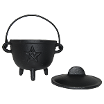 Cast Iron 4.5" Cauldrons with Lid