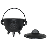 Cast Iron 4.5" Cauldrons with Lid