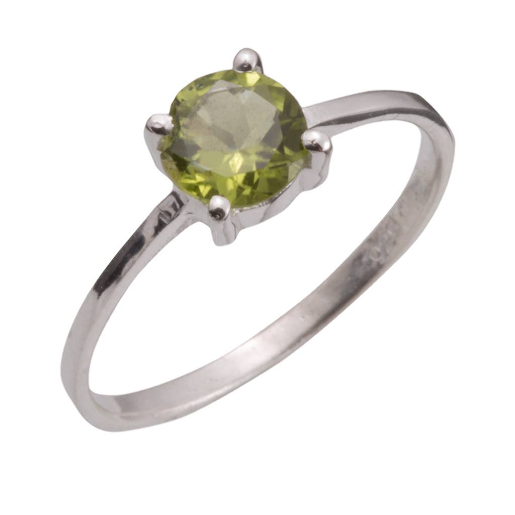 Day Dreamer Peridot Sterling Ring
