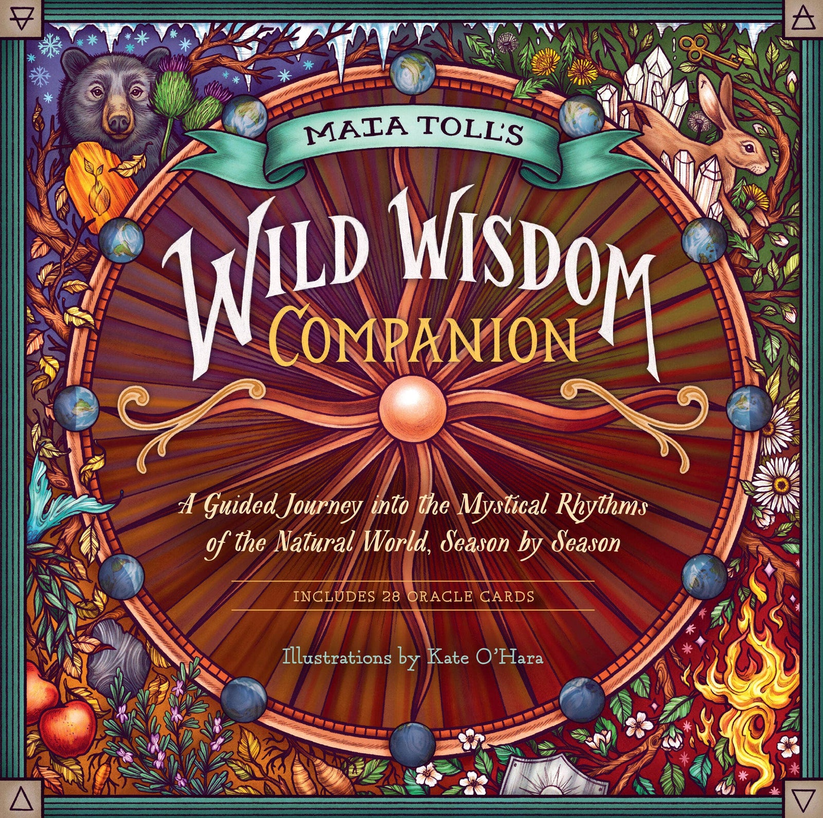 Maia Toll's Wild Wisdom Companion Oracle Cards