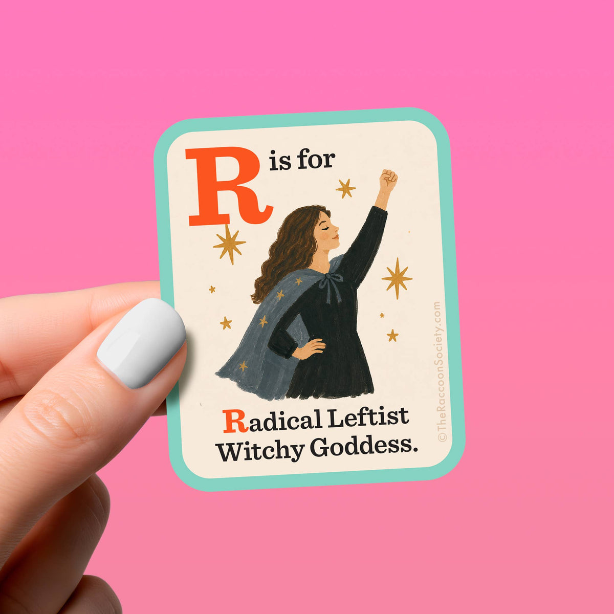 Funny Sticker - WITCHY GODDESS - Sassy Political Humor