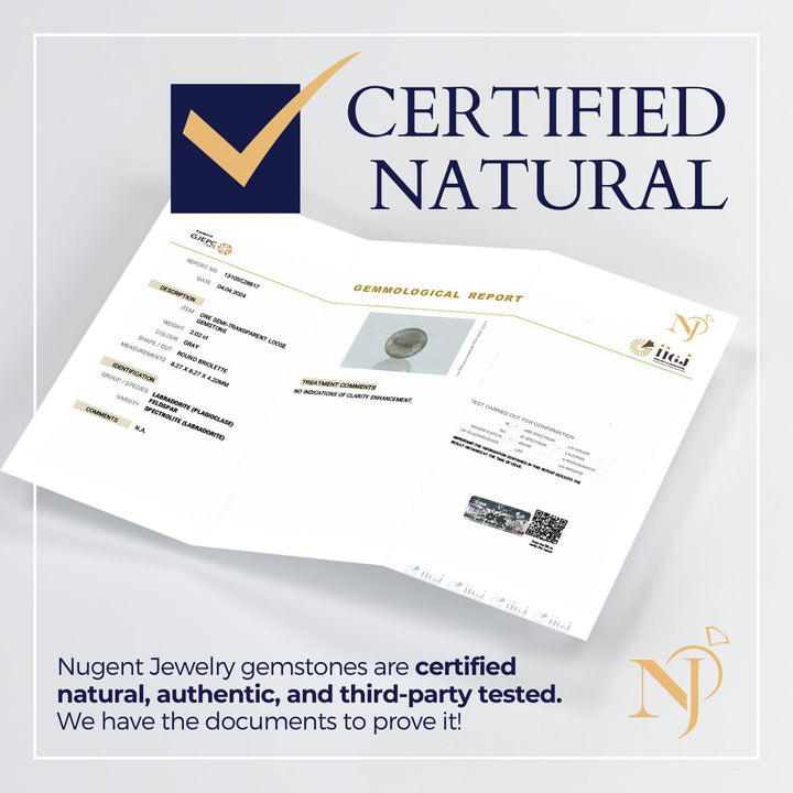 Labradorite Sterling Silver Trinity Ring