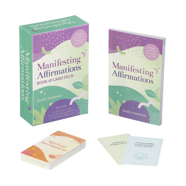 Manifesting Affirmations Book &amp; Card Deck