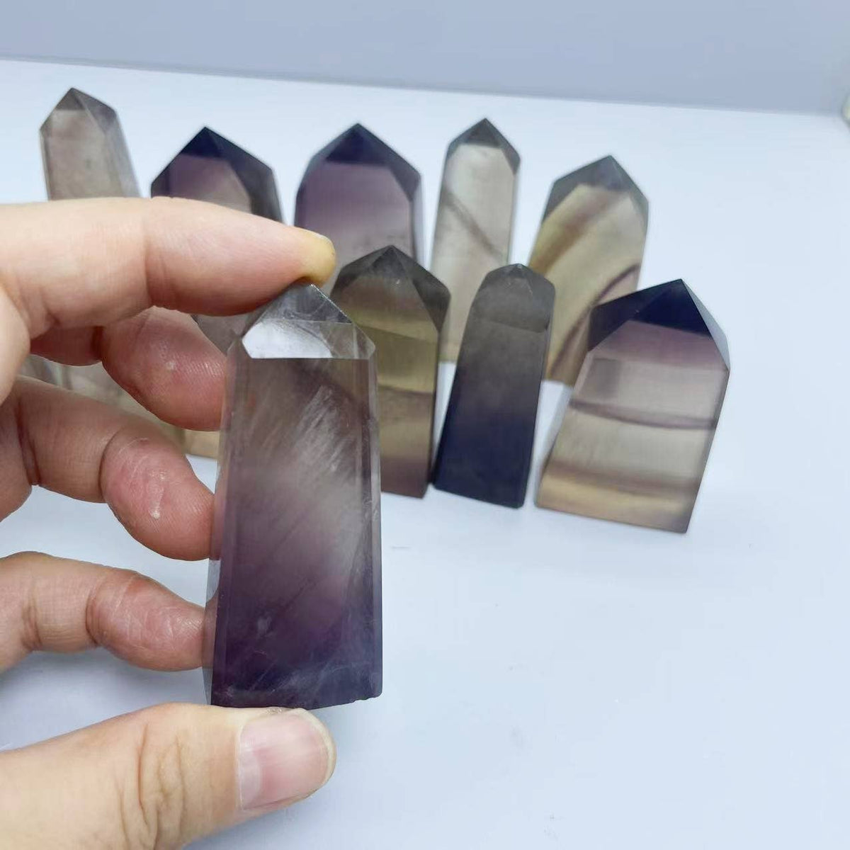 Lavender Fluorite Tower / Obelisk