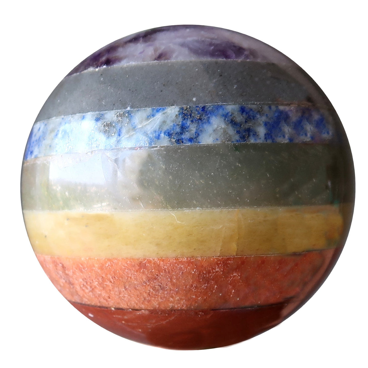 7 Chakras Stones Crystal Sphere