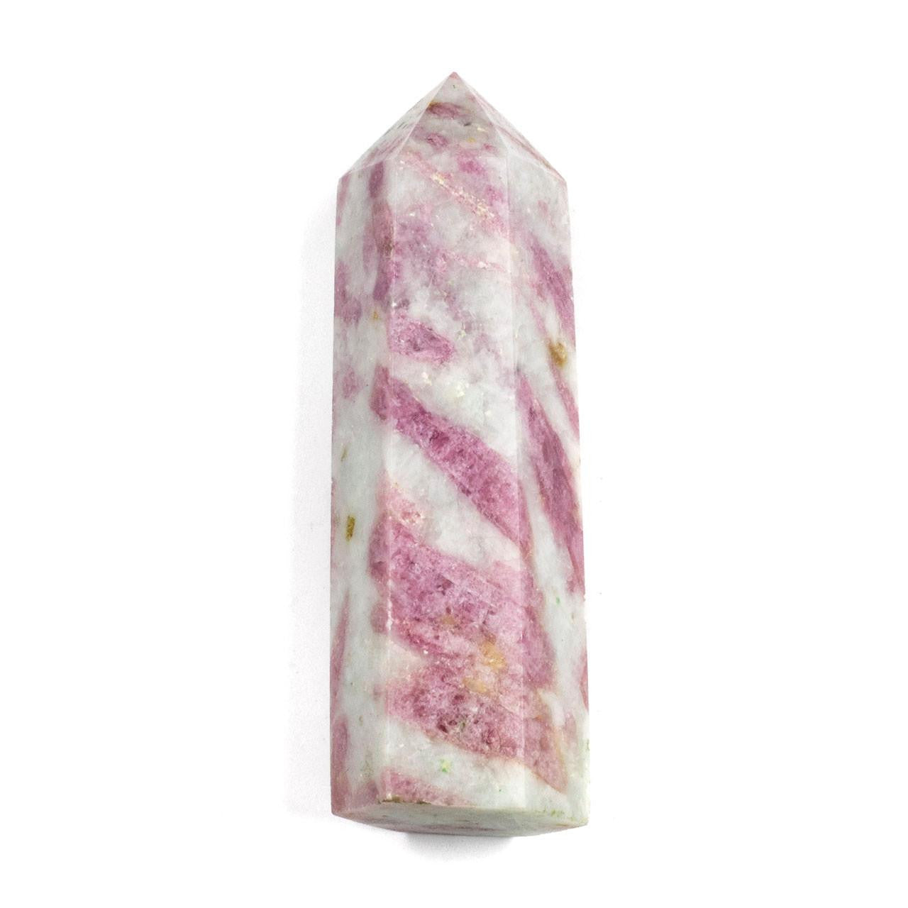Rubellite (Pink Tourmaline in Quartz) Tower
