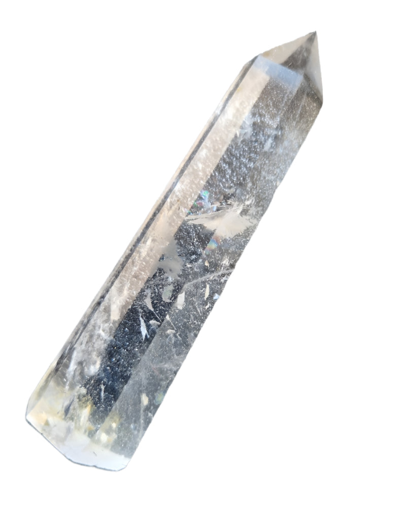 Tall Clear Quartz Tower