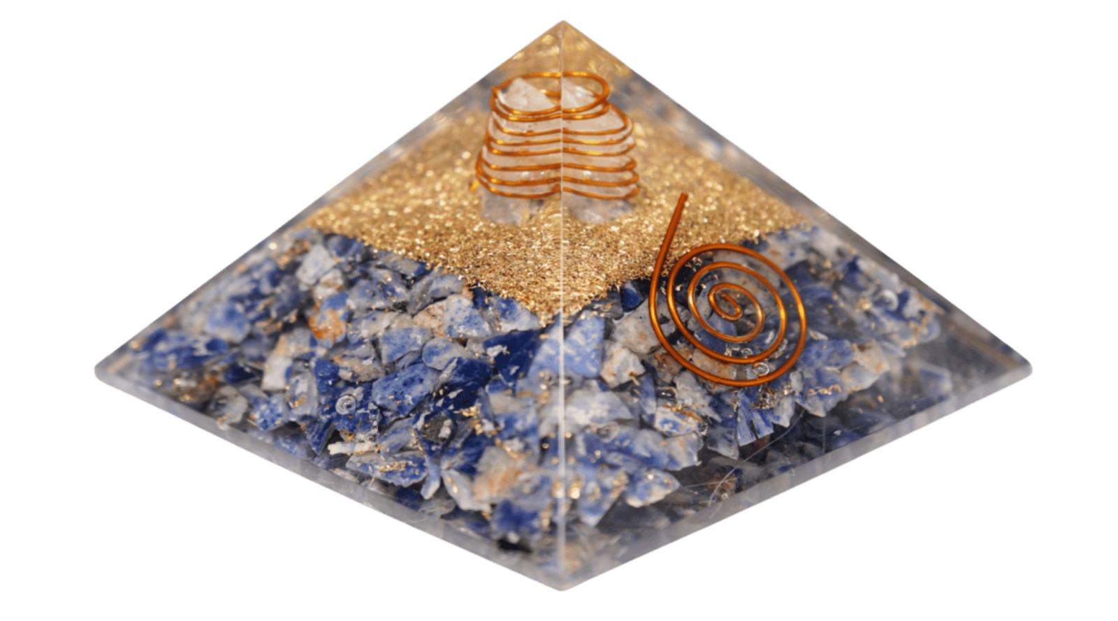 Orgone Energy Pyramid Sodalite