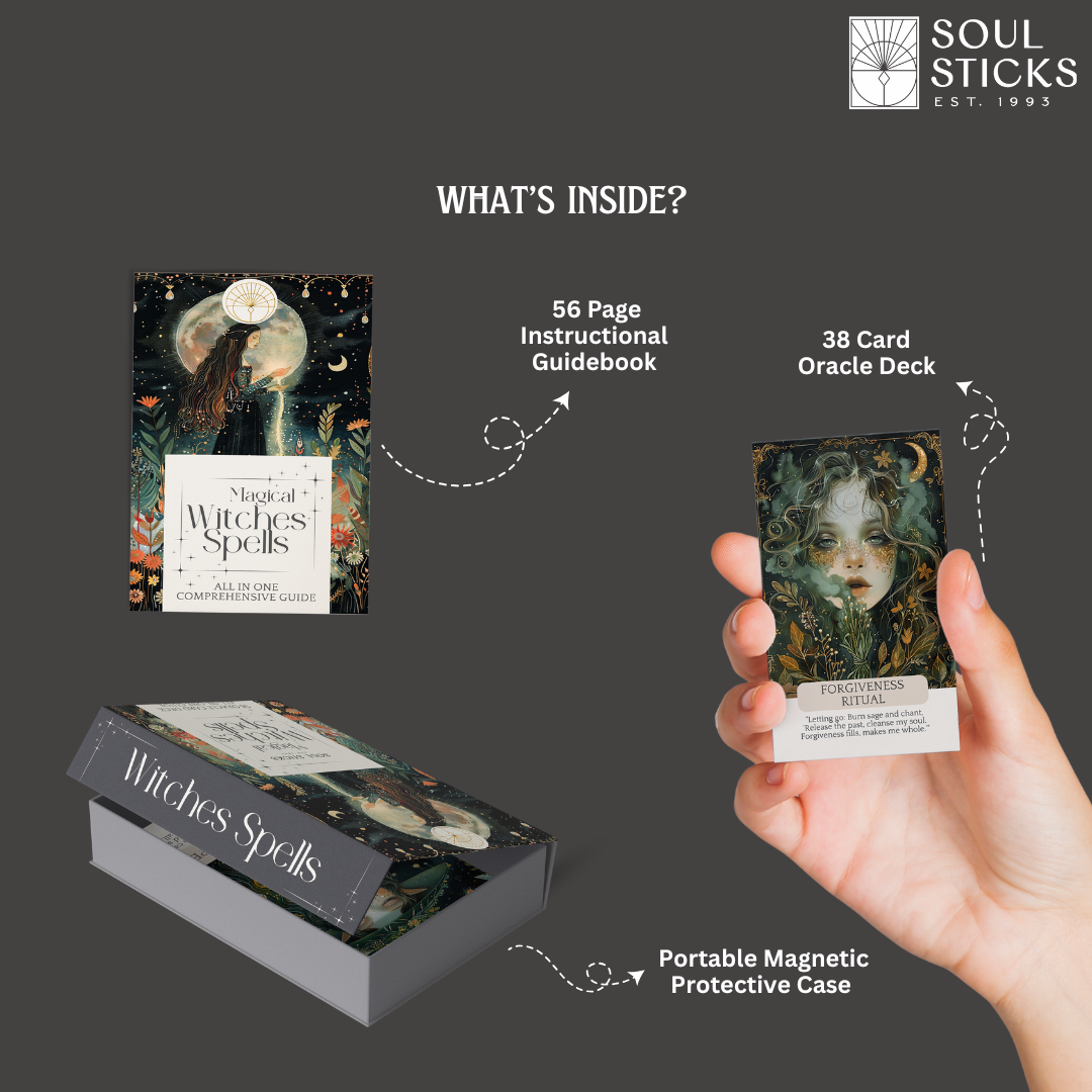 Magical Witches Spells Oracle Card Deck