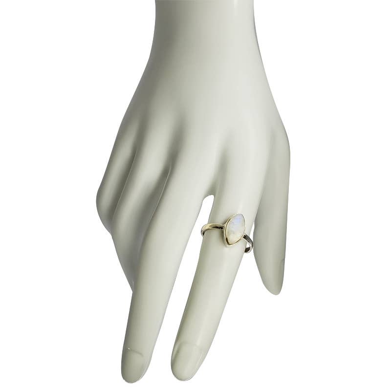 Moonstone Sterling Silver Ring