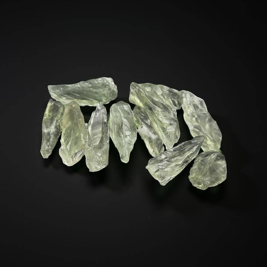 Prasiolite (Green Amethyst) Rough