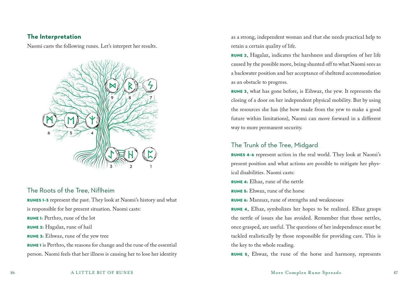 A Little Bit of Runes by Cassandra Eason