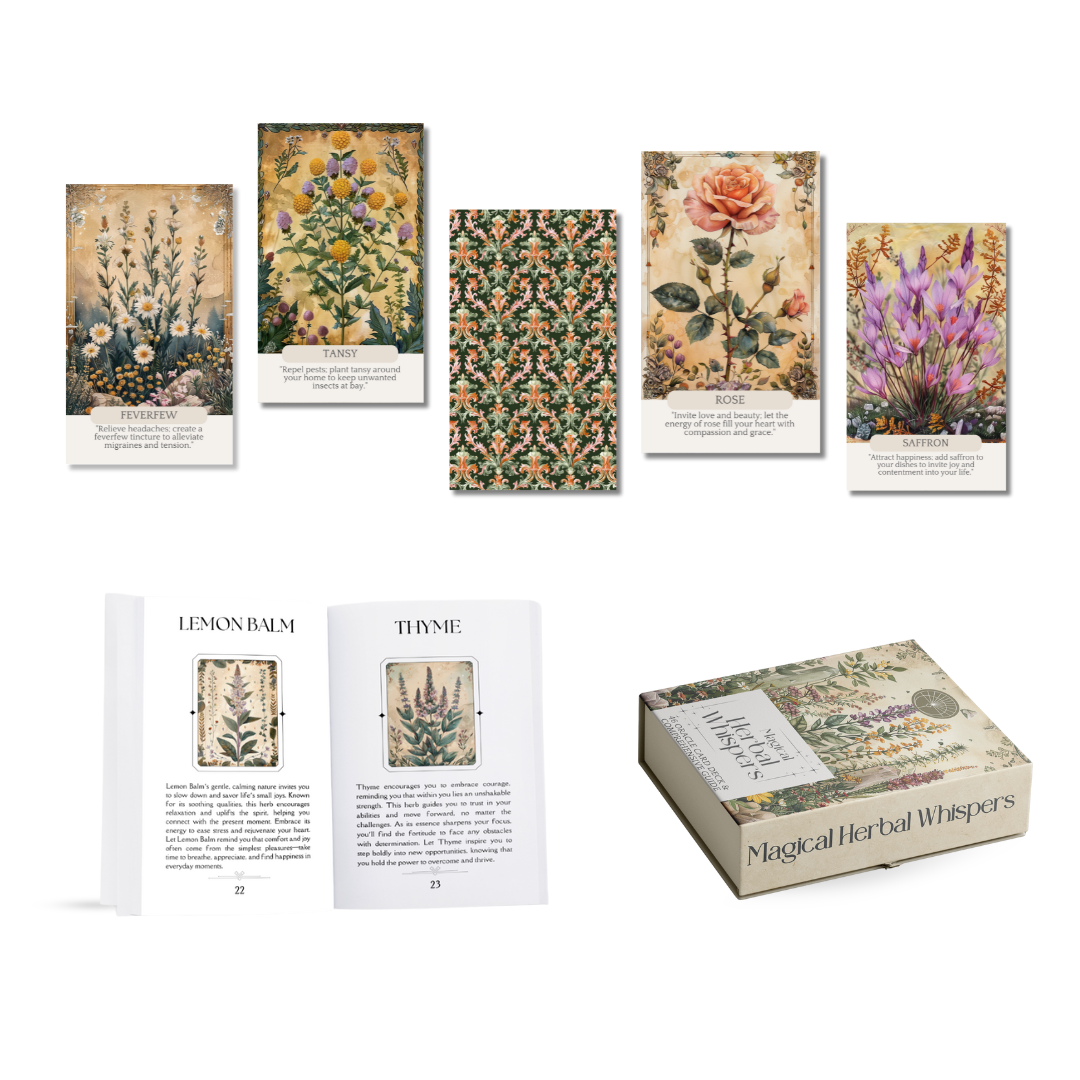 Magical Herbal Whispers Oracle Card Deck
