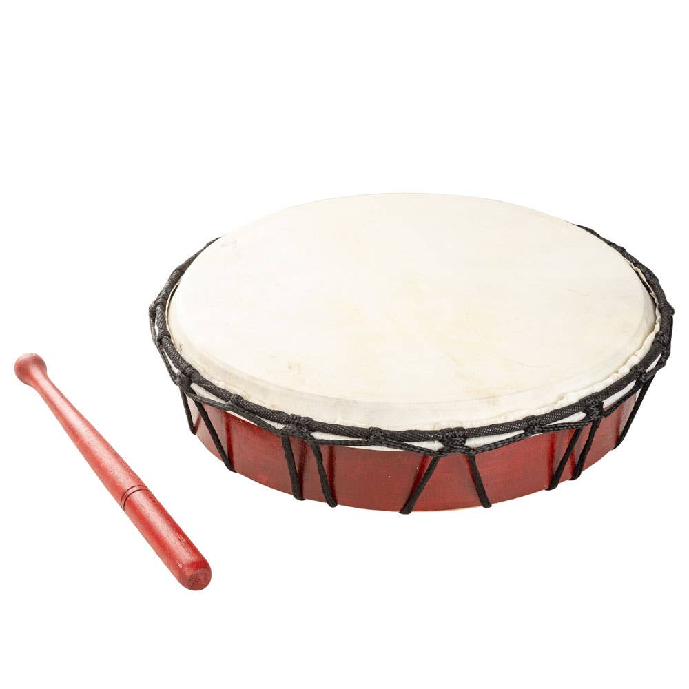 12" Ceremonial Drum With Drumstick