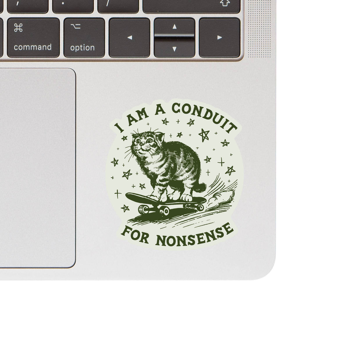 Nonsense Cat High Quality Vinyl Sticker