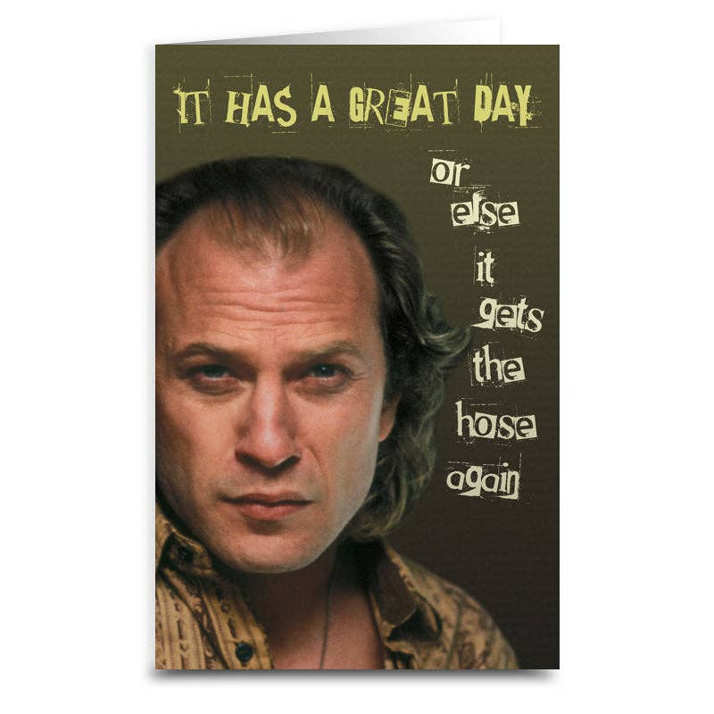 Silence of the Lambs &quot;Gets the Hose&quot; Card