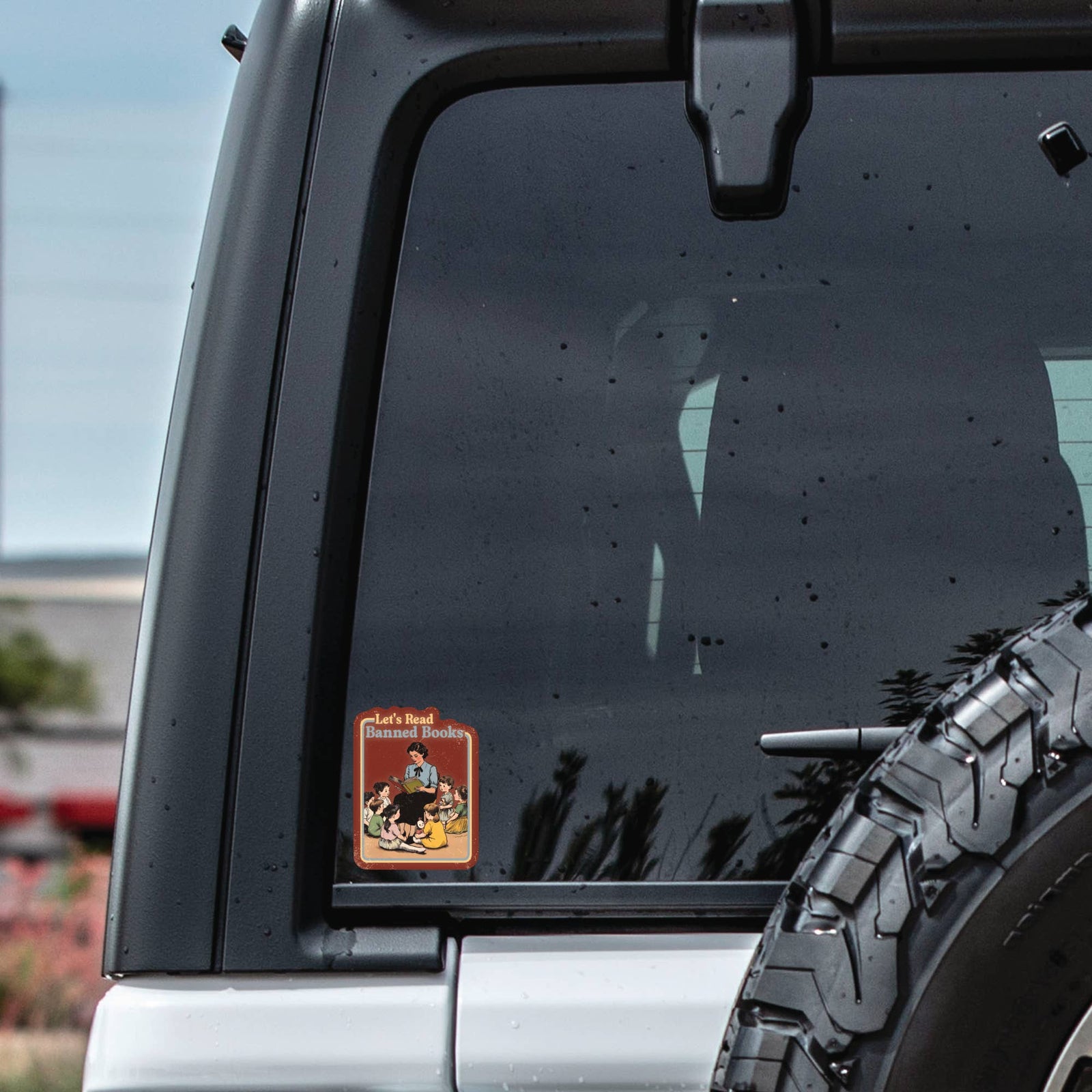 Banned Books High Quality Vinyl Sticker