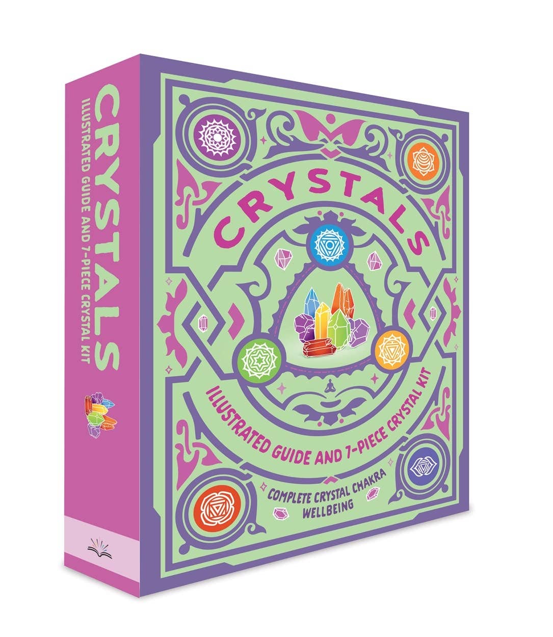 Crystals: Chakra Healing Crystals Set and Guidebook
