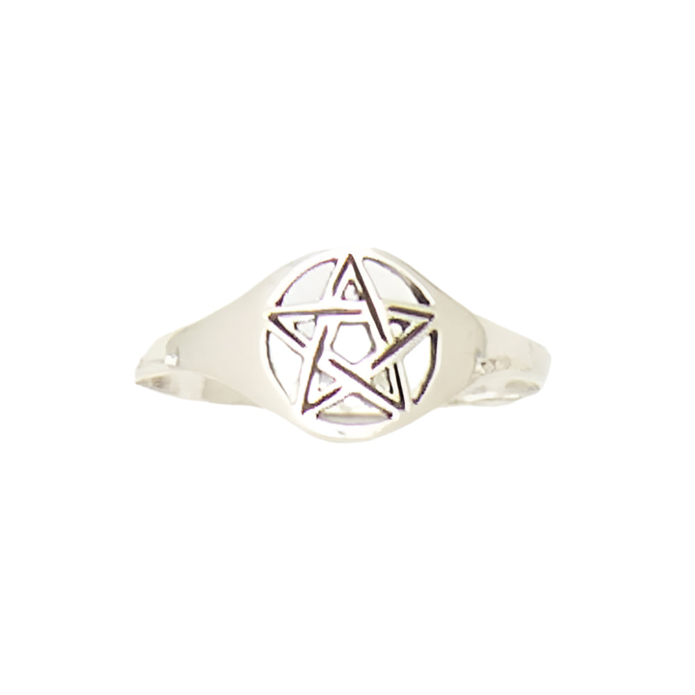 Sterling Silver Ring - Pentacle