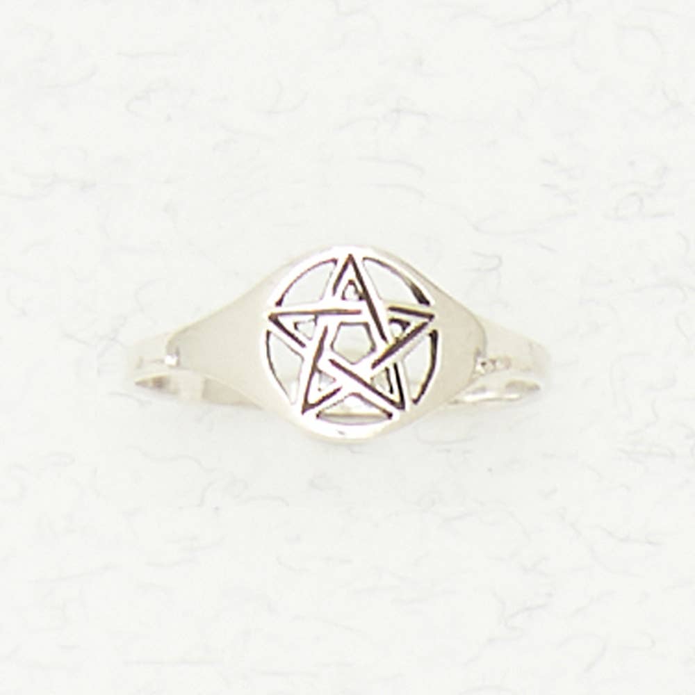 Sterling Silver Ring - Pentacle
