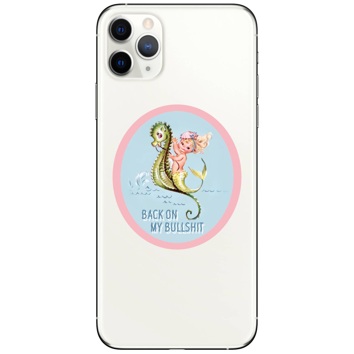 Back on my Bullshit High Quality Vinyl Sticker