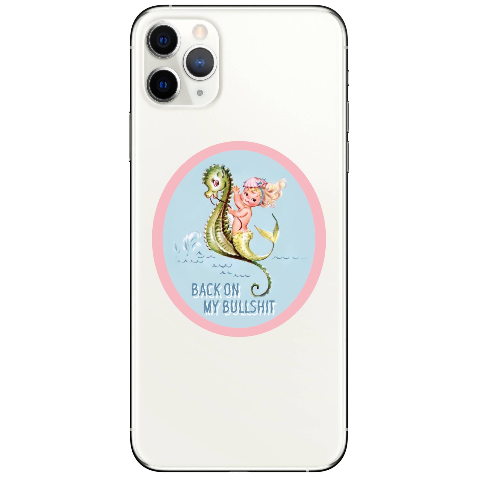 Back on my Bullshit High Quality Vinyl Sticker