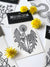 Dandelion Flower Temporary Tattoo