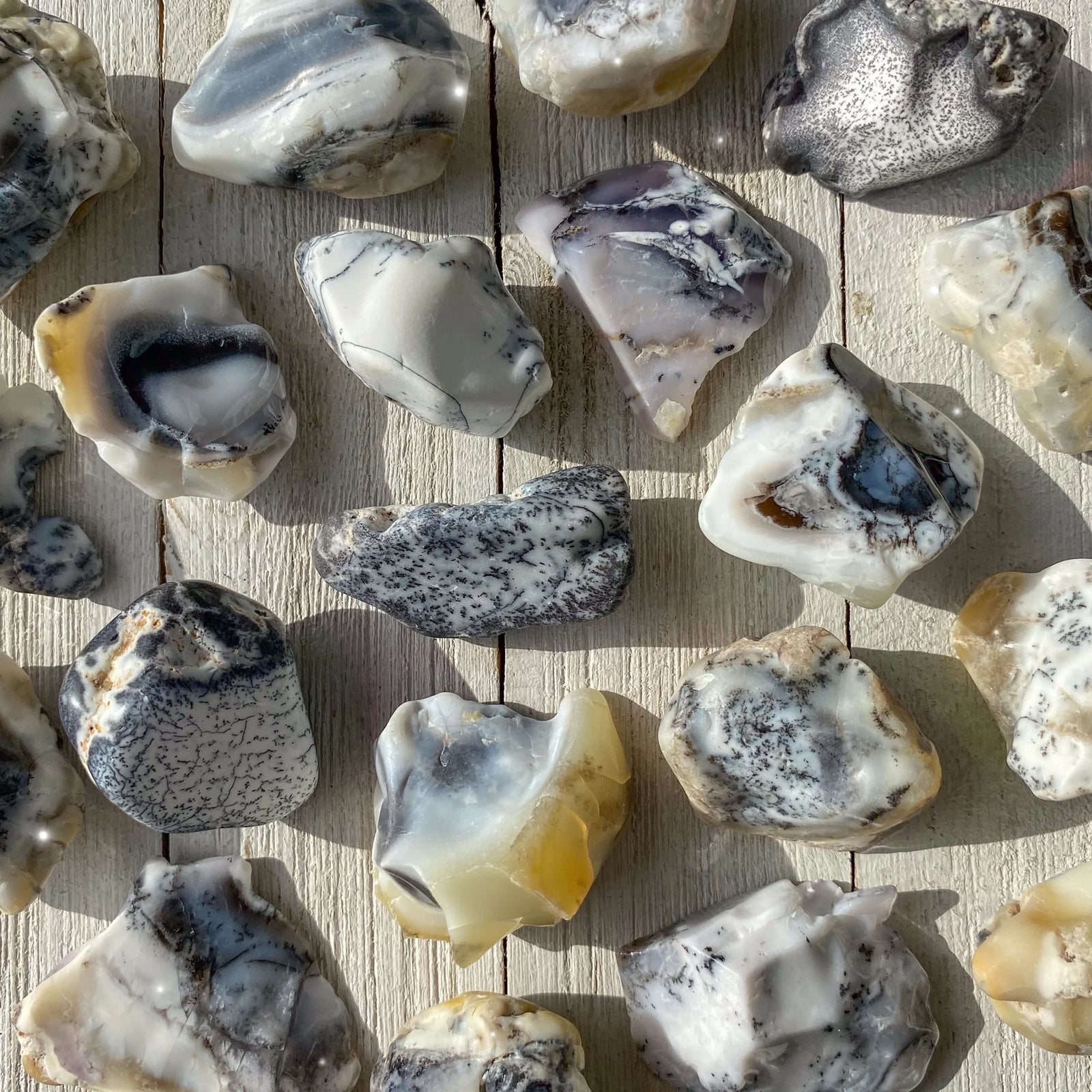 Dendritic Opal Tumbled