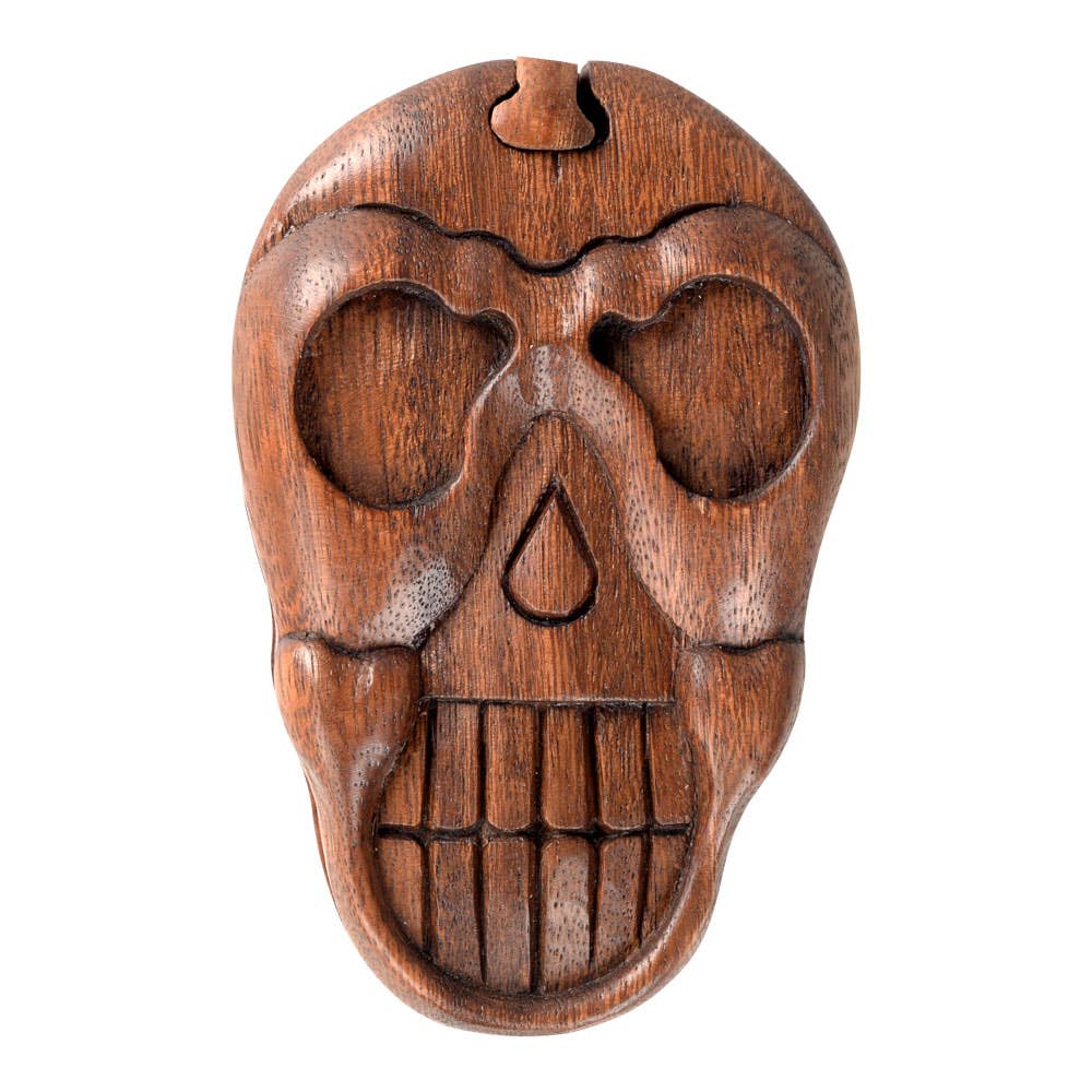 Skull Puzzle Box