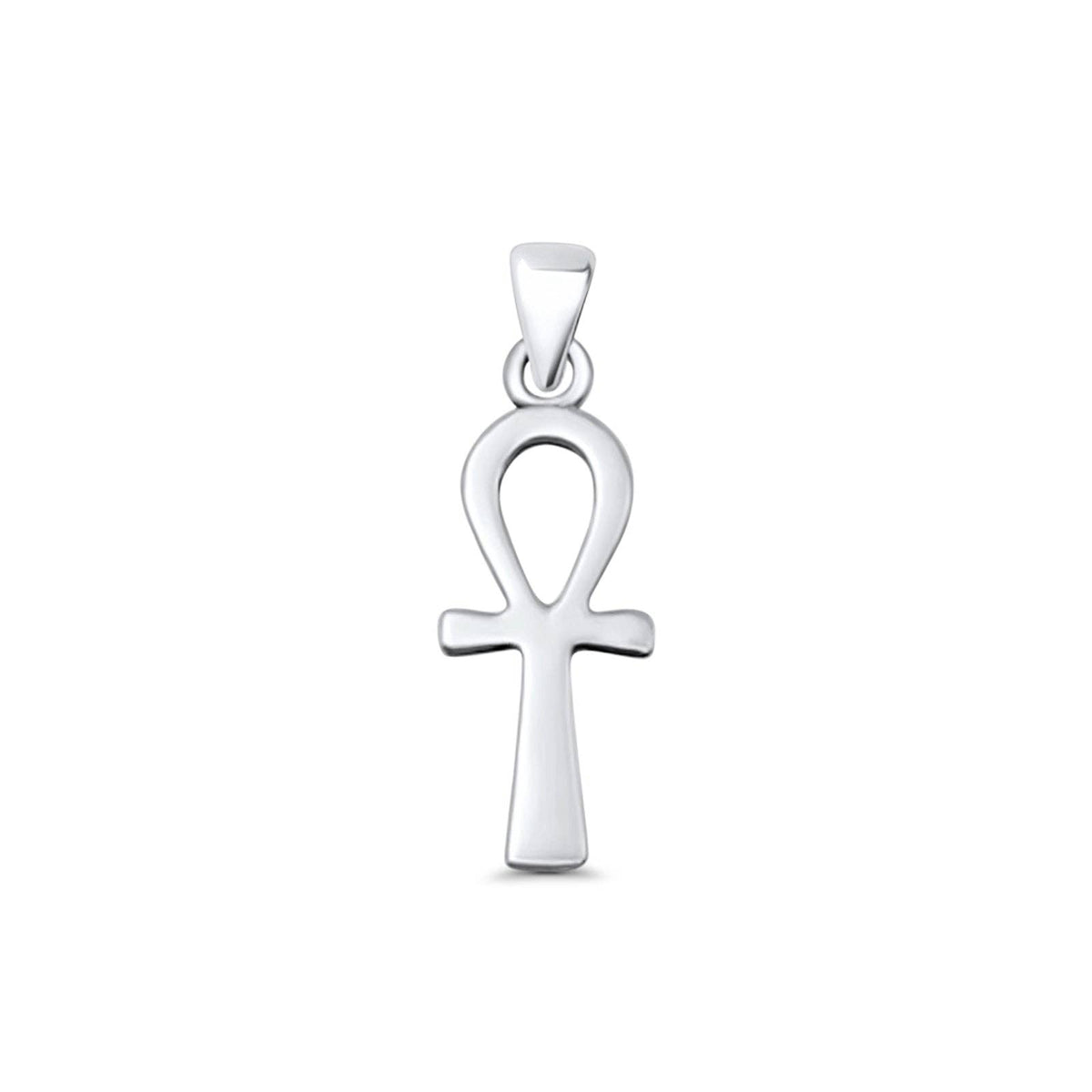 Ankh Pendant Oxidized