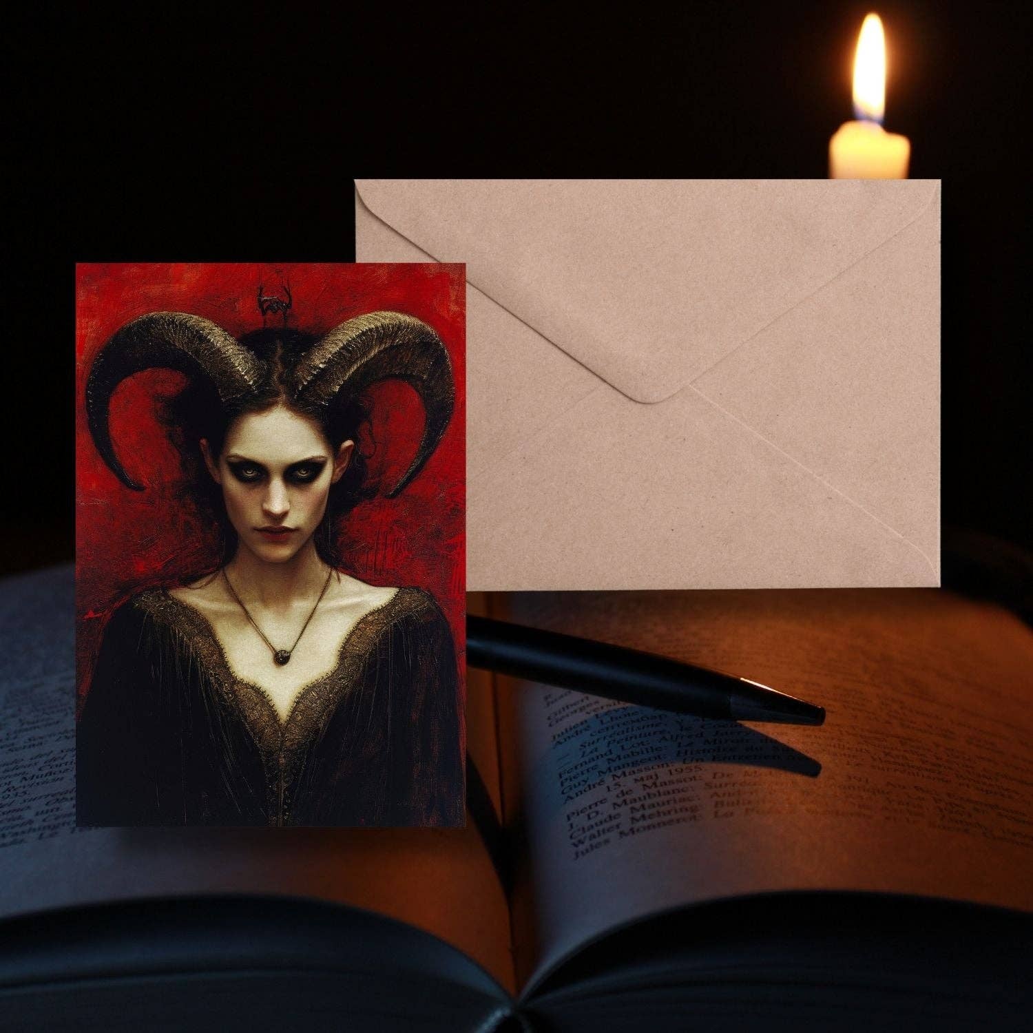 Devils & Demons Greeting Cards