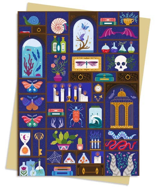 Jenny Zemanek: A Cabinet Of Curiosities Greeting Card