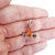 Bat Cognac Amber Sterling Silver Pendant