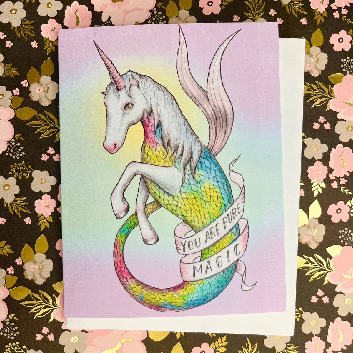 You Are Pure Magic - Blank Greeting Card 4.5 X 6.5 &quot;