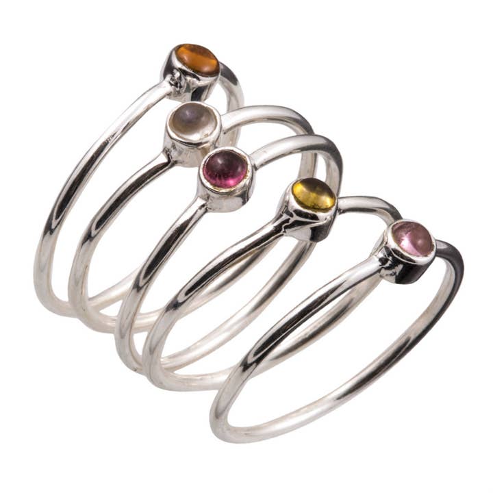 Modest Bounty Stacker Ring Sterling Silver
