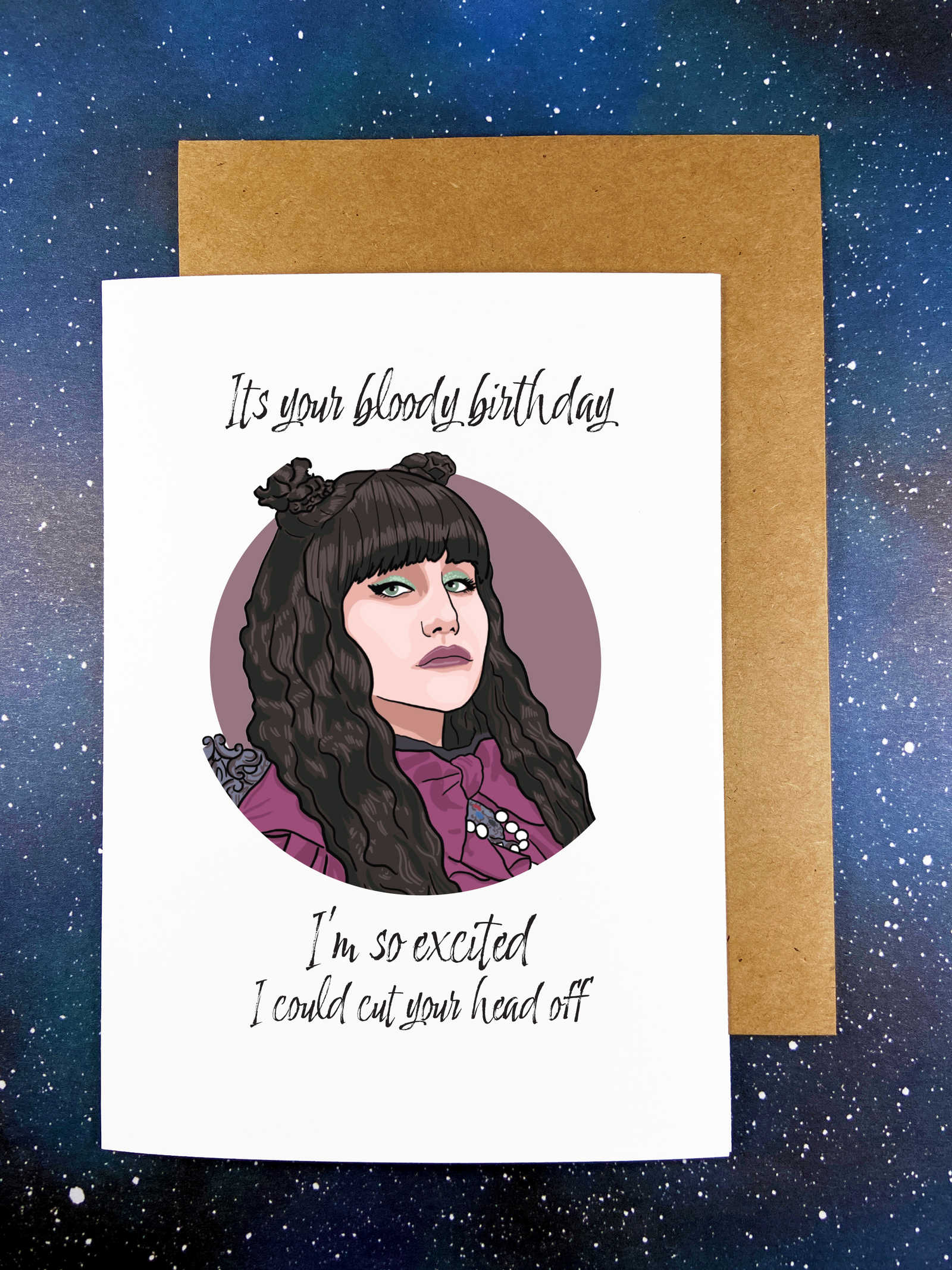 Nadja Birthday Greeting Card - What We Do In The Shadows