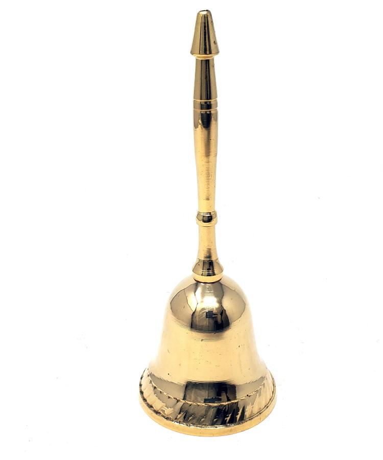 Brass Hand Bell 6"