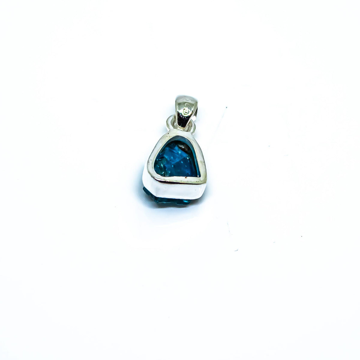 Apatite Freeform Sterling Silver Pendant