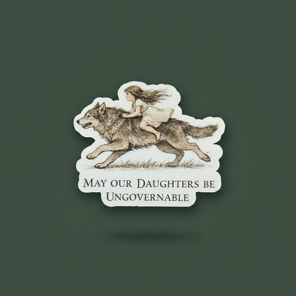 "May Our Daughters Be Ungovernable" - Sticker