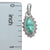 Malachite Sterling Silver Pendant