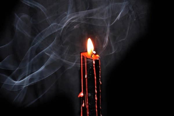 Vampire Blood Candles - Set of 4, Bleeding Candles 10”