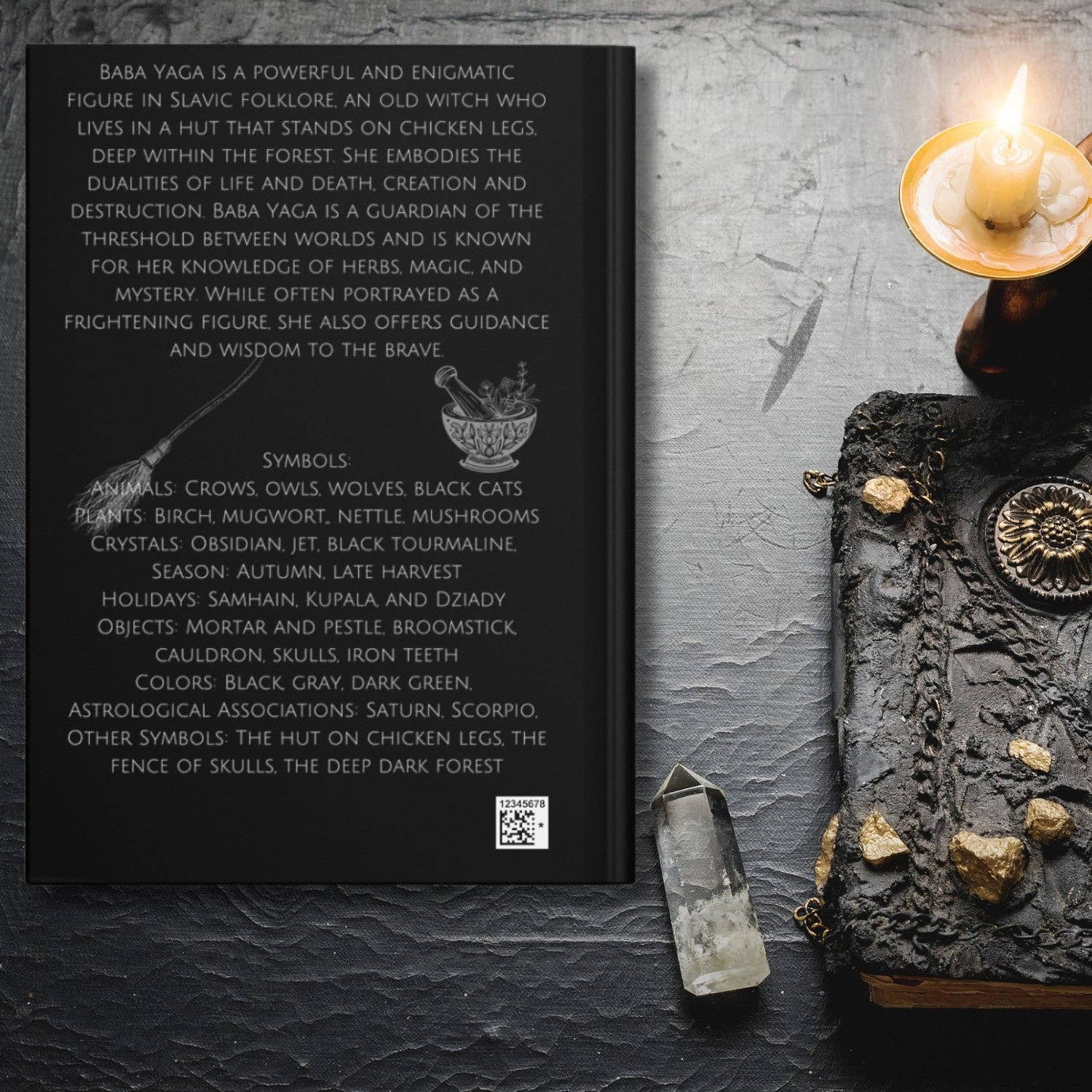 Baba Yaga Witch Goddess Hardcover Journal