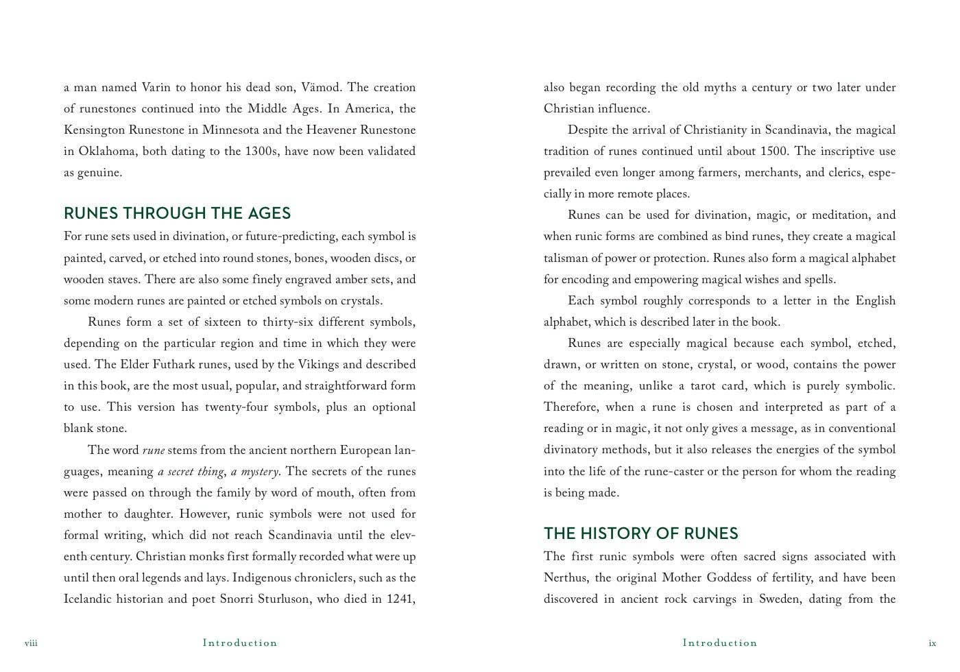 A Little Bit of Runes by Cassandra Eason